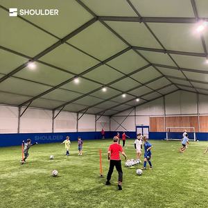 เต็นท์สนามฟุตบอลแบบพกพา ทนทานต่อสภาพอากาศ โครงสร้างอลูมิเนียมชั่วคราว สำหรับฟุตซอลในประเทศไทย ฝึกซ้อมฟุตบอล - Product Image 6
