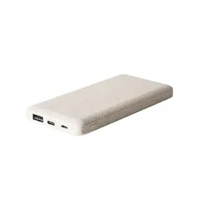 Tarwestro Eco-Vriendelijke Draagbare Oplader Op Maat Gemaakte Universele Externe Batterij 8000Mah Power Bank Voor Mobiel Apparaat