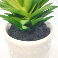 Mini plantes succulentes artificielles en pot pour salle de bain chambre étude salon bureau décoration de bureau