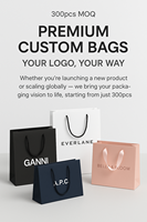 Sacs cadeaux en papier de marque avec logo en feuille d'or pour les ensembles cadeaux cosmétiques et les collections de produits de maquillage