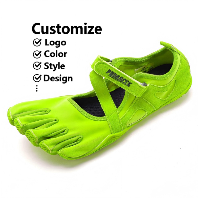 Manufacturer Custom Oem Flexible Outsole Wide Toe Box Non-slip Grip Pilates Shoes Five Finger Shoes