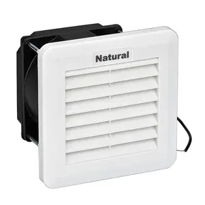 Doğal NTL-SF106 CE onaylı egzoz fanı filtresi 120*120mm 230VAC kabine filtre fanı