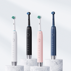 Spazzolino da Denti Rotante a 360° <span class=keywords><strong>con</strong></span> <span class=keywords><strong>Sensore</strong></span> di <span class=keywords><strong>Pressione</strong></span>, Ricarica Induttiva, Impermeabile, Ergonomico per l'Igiene Orale - Product Image 3