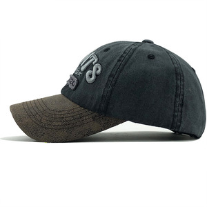Gorra de Béisbol Unisex, Mezclilla Lavada, Bordada, Repelente de Insectos, Protección Solar, Color Borgoña - Product Image 4
