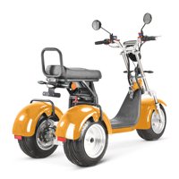 Tricycle à double moteur 4000W 2026 – Vente en gros, haute qualité, tricycle inversé, trike adulte automatique à 3 roues, moto à trois roues