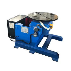 0-90 Degrees Rotary Table 300Kg Welding Positioner Chuck Safety