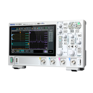 ออสซิลโลสโคปดิจิตอลรุ่น RIGOL DHO800 ซีรีส์ DHO804/DHO814  70MHz~100MHz อัตราการสุ่มตัวอย่าง 1.25GSa/s 4 ช่องสัญญาณ - Product Image 1