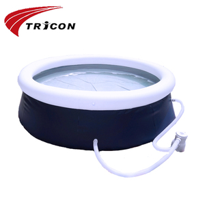 Piscina Familiar Prefabricada <span class=keywords><strong>de</strong></span> PVC, Redonda, Inflable, Azul Claro, Sobre el Suelo, Fácil <span class=keywords><strong>de</strong></span> Instalar - Product Image 2