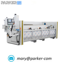 PARKER Multifunktionale Fenster- und Türfertigungsmaschine 3-Achsen CNC-Fräse 9000W PLC-Kern Aluminiumprofil Bohr- und Fräsmaschine 220V/380V