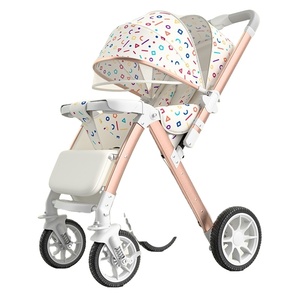 Four Seasons Best Sellers bebé plegable al aire libre plegable OEM personalizado China fábrica cochecito <span class=keywords><strong>de</strong></span> bebé - Product Image 4
