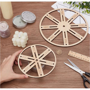 Outil de centrage de mèche de <span class=keywords><strong>bougie</strong></span> en bois avec support stabilisateur pour la fabrication de bougies DIY - Product Image 2