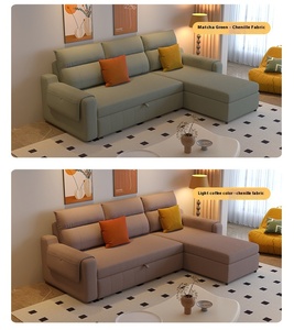 Nuovo Divano <span class=keywords><strong>Letto</strong></span> Pieghevole a Doppio Uso 2025 Moderno con Contenitore Multifunzione <span class=keywords><strong>per</strong></span> Soggiorno di Piccoli Appartamenti <span class=keywords><strong>Letto</strong></span> <span class=keywords><strong>Singolo</strong></span> Retrattile in Tessuto - Product Image 2