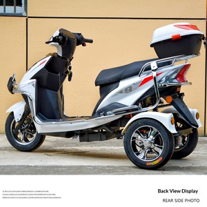 Nuovo Triciclo Elettrico per Uso Domestico, Mobilità Adulti, Trasporto Bambini, Salita <span class=keywords><strong>Colline</strong></span>, Alimentato a Batteria 72V, OLIVER Fitment - Product Image 4
