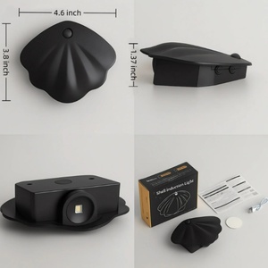 Living Room <b>Shell</b> Shaped LED Night Lamp Children Induction Type-C Charger Wall <b>Light</b> Mini - Product Image 5