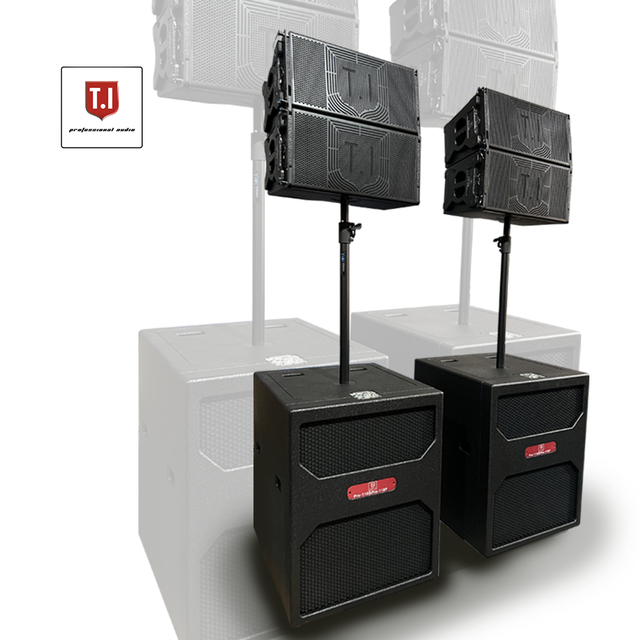 Full Set Professional Passive Audio Outdoor Speakers 10 Inch Two Way Sound System Power Line Array Speaker for Church