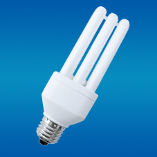 หลอดไฟ CFL แบบ OEM ขั้ว E27 รูปทรง 3U แสงขาว 6000K 80lm/W ใช้งานได้นาน 6000 ชั่วโมง CRI 80 AC 220V รับประกัน 2 ปี 2100 ลูเมนส์ สวิตช์พลาสติก - Product Image 6