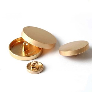 Fashion Round Metal Blank Flat <strong>Buttons</strong> High-footed Hand-sewing <strong>Suit</strong> Coats Trench <strong>Buttons</strong> Shirts Down Jackets <strong>Buttons</strong> Wholesale - Product Image 5