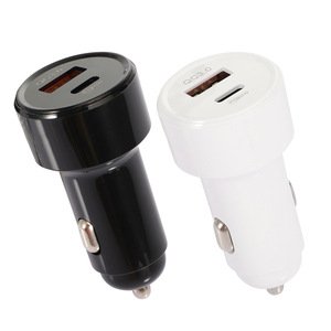 ที่ชาร์จในรถยนต์แบบคู่ USB Type-C รุ่นใหม่ ปี 2025 รองรับการชาร์จเร็ว PD20W ป้องกันไฟไหม้ QC3.0 สำหรับ iPhone 12 Max - Product Image 2