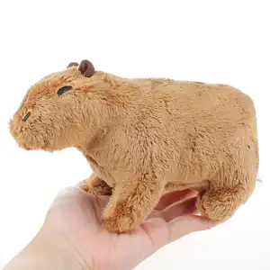 定制个性化标志软糖老鼠豚鼠毛绒动物水豚毛绒玩具