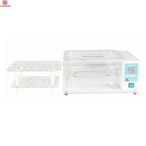 อ่างน้ำโปร่งใสจอแสดงผล LCD ไฟฟ้าอุปกรณ์ควบคุมอุณหภูมิในห้องทดลอง - Product Image 2