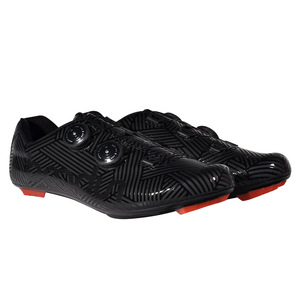 Chaussures de cyclisme en plein air pour hommes, semelle en Nylon, motif géométrique, chaussures de cyclisme sur route et VTT, taille 39 40 41 42 43 44 45 - Product Image 2