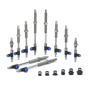 Ventouses en silicone ZP10-50U fournies par le fabricant, ventouses industrielles à vide avec buses pneumatiques en stock - Product Image 5