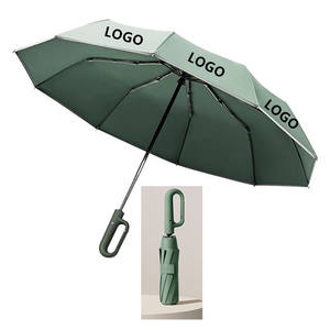<span class=keywords><strong>Parapluie</strong></span> <span class=keywords><strong>inversé</strong></span> de <span class=keywords><strong>parapluie</strong></span> de voiture UV pliant portatif avec des parapluies de preuve de vent de poignée de mousqueton pour des cadeaux promotionnels - Product Image 1