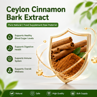 Extrait de Cannelle de Ceylan Pur et Naturel en Poudre, Vente en Gros Usine, pour Complément Alimentaire et Matière Première