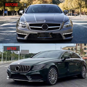 Calandre verticale ABS pour pare-chocs avant Mercedes-Benz CLS W218, pour mise à niveau et modernisation 2012-2014 - Product Image 2