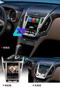 Pantalla táctil de 9,5 pulgadas, Android, Radio para coche, navegación GPS, reproductor de DVD, sistema de Audio Multimedia estéreo para <span class=keywords><strong>Chevrolet</strong></span> Equinox 2010-2016 - Product Image 2