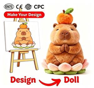 Explora Nuestros Juguetes de Peluche Personalizados Más Populares, Compatibles con Diseño OEM, Certificados CPC y EN71, Tortuga <span class=keywords><strong>Capibara</strong></span> en Oferta - Product Image 3