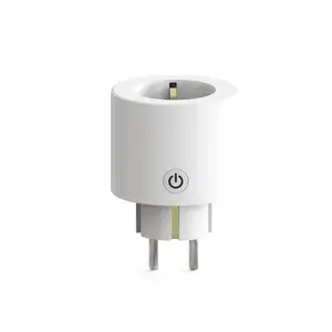 Tuya Smart EU Wifi Smart Plug Socket Outlet Monitor Timing Function Alexa Voice control Electrical Power Socket