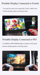 Vente d'usine avec haut-parleurs 15.6 innch FHD écran tactile moniteur Portable 60Hz double <span class=keywords><strong>Pc</strong></span> HDR écran externe moniteur Portable - Product Image 6