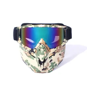 Popular design riding motorcycle mask goggles outdoor glasses Harley windproof glasses ski glasses