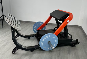 Machines professionnelles Freeman de musculation de force commerciale <span class=keywords><strong>pour</strong></span> les muscles abdominaux et fessiers, à charge de plaques, <span class=keywords><strong>pour</strong></span> soulevés de hanche debout - Product Image 2