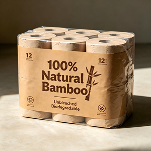 <span class=keywords><strong>Papier</strong></span> toilette doux et durable en gros, adapté aux rouleaux de <span class=keywords><strong>papier</strong></span> toilette à trois plis et aux mouchoirs - Product Image 3