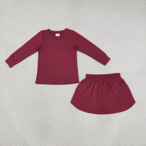 Ropa de Boutique para Niñas, Camisas de Manga Larga, Faldas, Pantalones Cortos, Conjuntos de Ropa de Algodón - Product Image 6