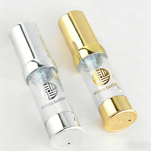 Flacons pompe cosmétiques sans air de 15 ml, 20 ml, 30 ml, flacons pulvérisateurs sous vide rechargeables or/argent pour sérum et <span class=keywords><strong>lotion</strong></span> de soin de la peau - Product Image 3