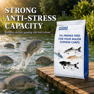 Premezcla Nutricional Completa al 5% para Peces de Agua Dulce que Contiene Aminoácidos y Vitaminas Esenciales para Tilapia - Product Image 1