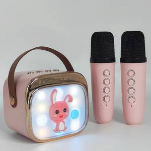 Altavoz Bluetooth <span class=keywords><strong>Profesional</strong></span> para <span class=keywords><strong>Karaoke</strong></span> en Casa, Inalámbrico V53, Micrófono Dual, Iluminación RGB, Sistema de <span class=keywords><strong>Karaoke</strong></span> Portátil para Fiestas Infantiles - Product Image 2