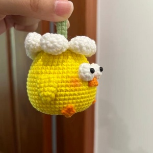 Juguetes <span class=keywords><strong>de</strong></span> Peluche <span class=keywords><strong>de</strong></span> Animales Tejidos a Crochet, Diseño 2026, Pollo <span class=keywords><strong>Amigurumi</strong></span> para Bebés y Niños, Pollito Amarillo Hecho a Mano, Muñeco <span class=keywords><strong>de</strong></span> Bebé - Product Image 2