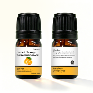 Set de Aceite Esencial de Naranja Dulce de Marca Privada para Mejorar el Estado de Ánimo y Aliviar el Estrés, 100% Puro y Natural, Aromaterapia OEM - Product Image 6