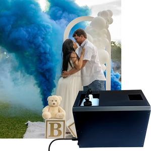 DMX512カラースモークマシン 3L大容量燃料タンク オイルフォグエフェクト ヘイズフォグマシン ジェンダーリビールデコレーション用 - Product Image 5