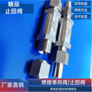 H21X-320P Welded Check Valve High Pressure <b>Seal</b> For Hydraulic Systems - Product Image 3