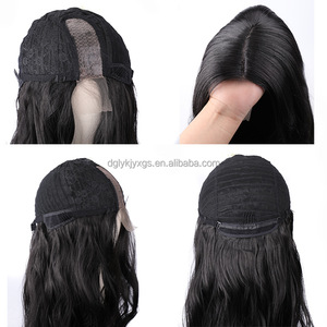 Wig Rambut Sintetis Model Body Wave dengan Lace Depan Kecil, Campuran 3 Warna, Serat Kimia, Cocok untuk Cosplay Wanita - Diskon Besar - Product Image 5