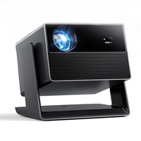 Projecteur intelligent Android 14 à haute luminosité, WiFi 5G, multilingue, écran de projection large de 300 pouces