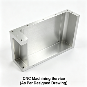 ขายึดแบบ CNC สำหรับติดตั้งเซ็นเซอร์  ทำจากอะลูมิเนียมอัลลอยด์ 6061 6063  ชุบอโนไดซ์  รูปทรงตัวยู  สำหรับหุ้มเซ็นเซอร์และอุปกรณ์ - Product Image 1
