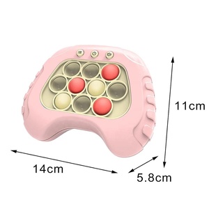 Máquina de juego de rompecabezas de empuje rápido iluminada, <span class=keywords><strong>juegos</strong></span> de <span class=keywords><strong>memoria</strong></span> para niños y <span class=keywords><strong>adultos</strong></span>, juguetes sensoriales de mano de empuje rápido de varios niveles - Product Image 5