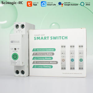 Умный автоматический выключатель Tuya WIFI с функцией измерения энергии, управление через приложение и голосом, таймер, реле, защита от перенапряжения и перегрузки по току, 63А - Product Image 6