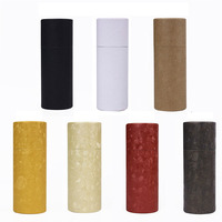En stock, flacon d'huile essentielle vide de 15 ml, 30 ml, 50 ml, flacon compte-gouttes en verre avec tube, boîte en papier, vente en gros
